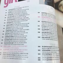 B15-196 ELLE girl THE FIRST STYLE AND SHOPPING MAGAZINE FOR GIRLS 韓国語雑誌 折れあり_画像3