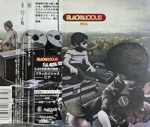 【BLACKALICIOUS/NIA】 国内ボーナストラック収録/BONUS TRACK/MO WAX/DECEPTION収録/名盤/CD・帯付/検索用dj shadow unkle krush headz