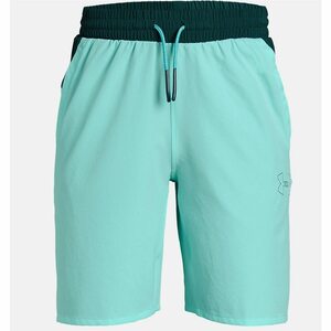 [KCM]Z-2under-280-YMD* exhibition goods *[ Under Armor ] Junior show mi- sweat shorts short pants 1328987 green group YMD