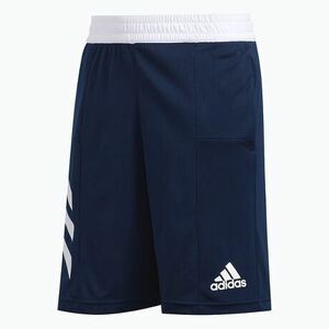 [KCM]Z-2adi-516-150* exhibition goods [ Adidas ] Junior short pants SPT 3 stripe s shorts basketball HBQ10-FN5669 navy 150