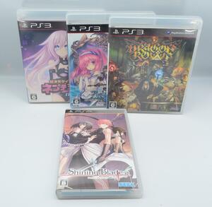 PSP×1　PS3×3　ゲームソフト　まとめ　シャイニング・ブレイド他