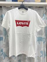 B品 訳アリ新品 タグあり リーバイス LEVIS 定番 Tシャツ 白 ロゴT 半袖 メンズ M L_画像4