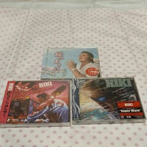【新品未開封】 竹内力『桜のように』RIKI『紅のバックファイヤー』『SUPER WAVE』CD 3枚セット