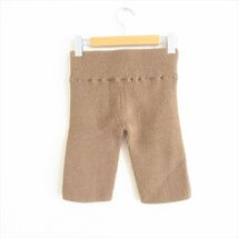 新品 未使用 determ デターム KNIT SHORTS ニット ショートパンツ 0 ベージュ_画像2