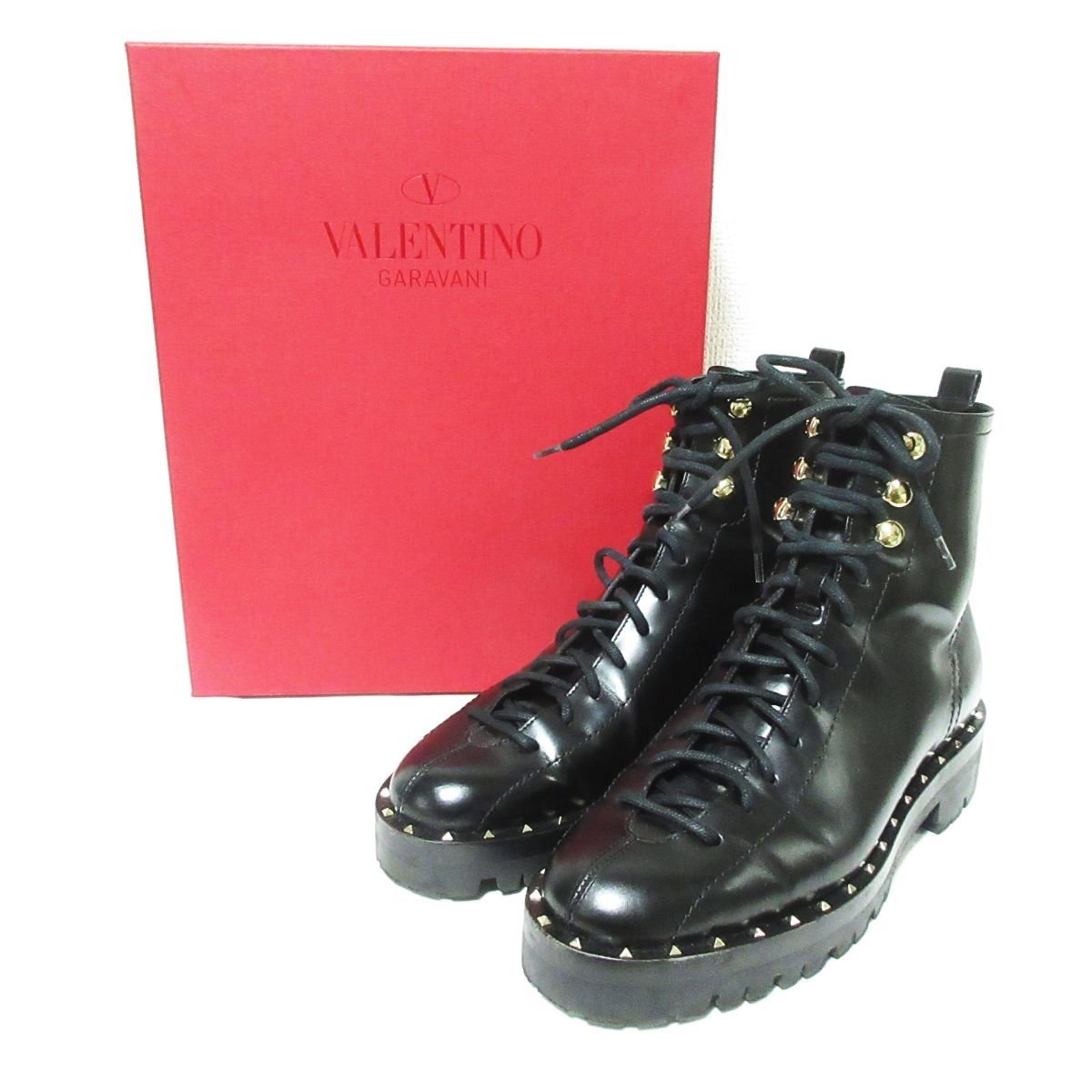 2023年最新】ヤフオク! -valentino スタッズ ブーツの中古品・新品・未