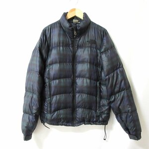 美品 THE NORTH FACE ノースフェイス マドラスチェック柄 アコンカグアジャケット ダウンジャケット NDW18000 L マルチカラー 073