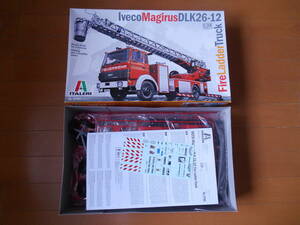 イタレリ　1/24 Iveco Magirus DLK26-12 消防　はしご車