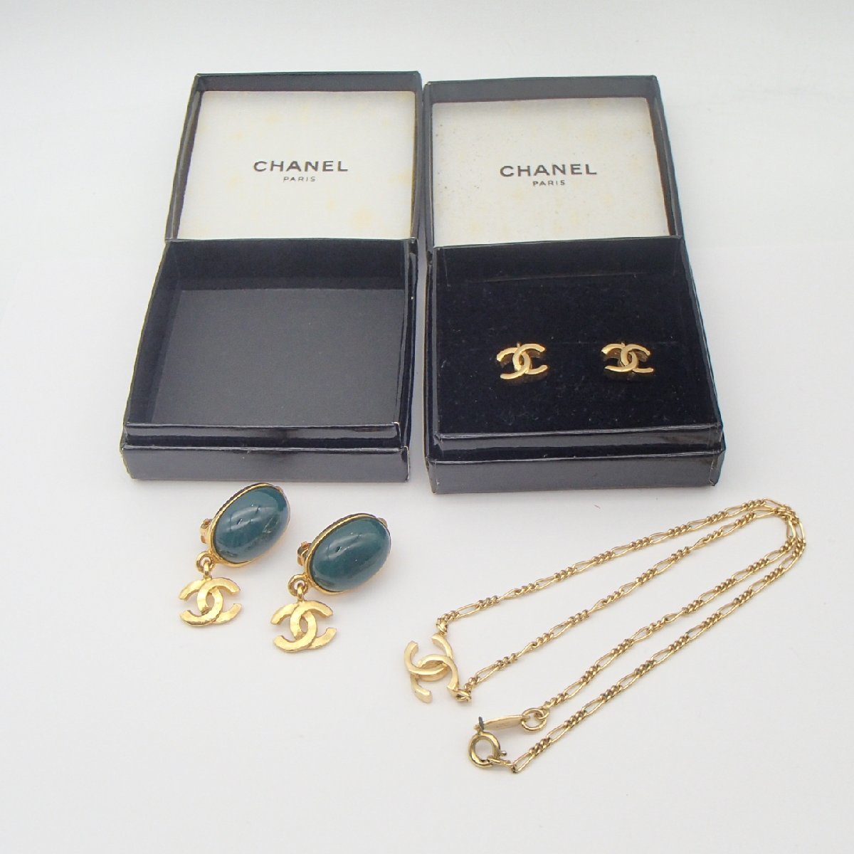 ヤフオク! -「chanel ネックレス」(イヤリング) (イヤリング、ピアス