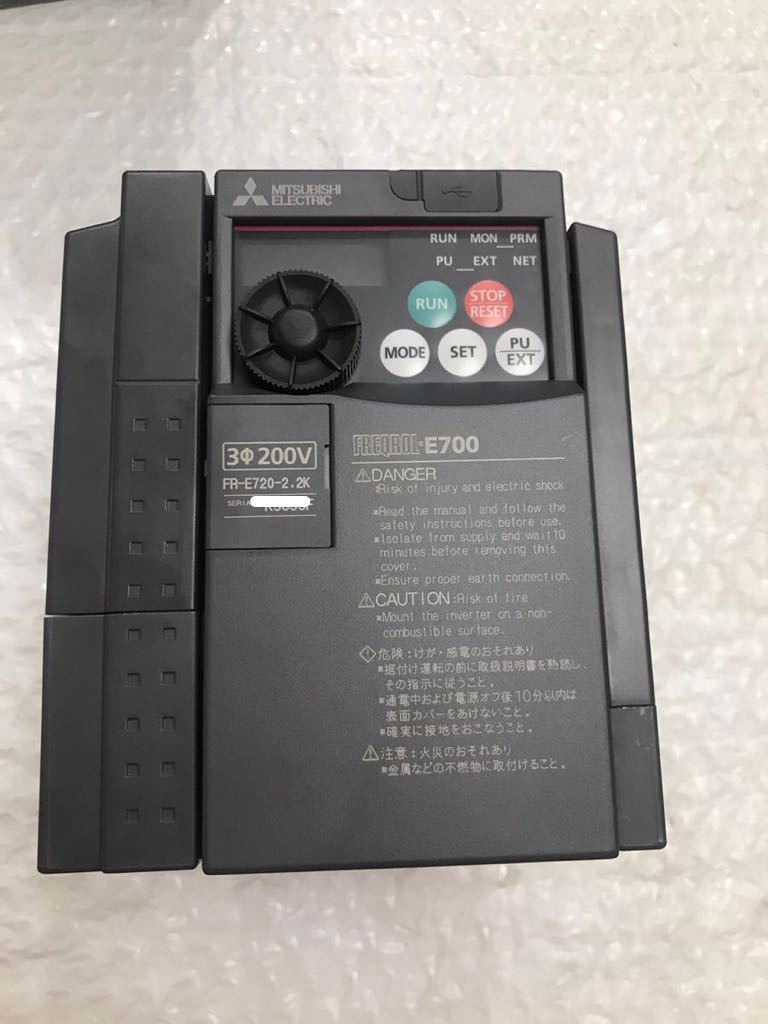 新品無箱三菱電機 MITSUBISHI インバーター FR-E720-2 2K動作保証2/2