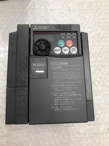 新品無箱三菱電機 MITSUBISHI インバーター FR-E720-2.2K動作保証1/2