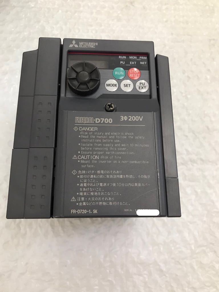 2023年最新】ヤフオク! -fr-d720-1.5kの中古品・新品・未使用品一覧