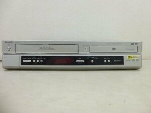 9025●SHARP DV-GH750 DVD/VHS 一体型プレーヤーデッキ 2007年製 ジャンク品●