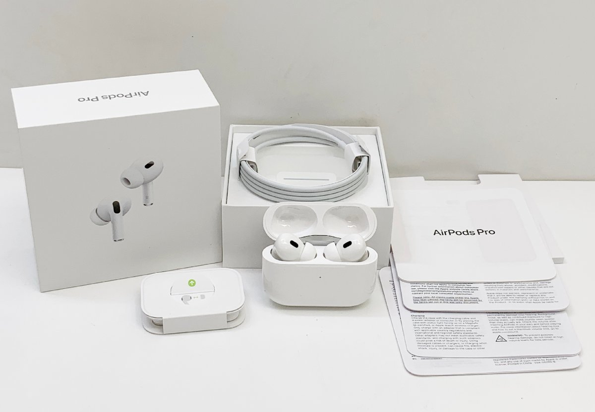 即発送 【新品未使用】AirPods Pro 第二世代 両耳のみ MQD83J/A ストアプロモーション:14492円 ブランド:アップル イヤフォン AirPods Pro 第二世代 両耳のみ MQD83J A