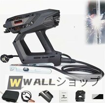 人気新品！ 電気溶接機 110v 半自動溶接機 ポータブル 軽量 デジタルディスプレイ ハンドヘルドアーク溶接機 2-14mm溶接厚さ 1.6-3.2mm溶接_画像1