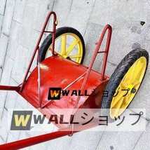 超人気★工事労働者用台車と荷車工事現場用コンクリで運搬します_画像7