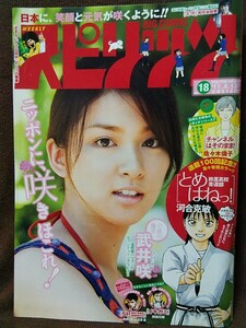 週刊ビッグコミックスピリッツ 2011年No.18 グラビア切り抜き 武井咲