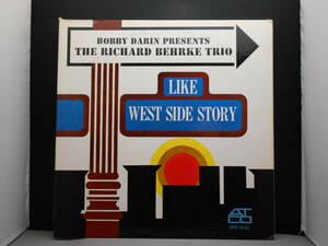 Richard Behrke Trio - Like West Side Story MONO 白ラベルプロモ WLP