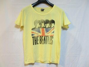  Beatles yellow color T-shirt short sleeves M size 