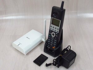 ▲Ω YH 6030 保証有 14年製 Panasonic パナソニック IP OFFICE コードレス電話機 CLD-8DK/P-B + CLD-HS/P-B 電池付 ・祝10000！取引突破！