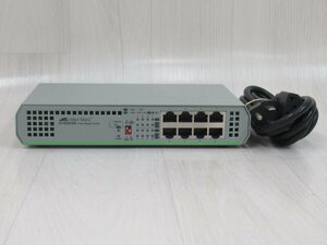 Ω ZZH 13736# 保証有 Allied Telesis【 AT-GS910/8 】CentreCOM/アライドテレシス 8Port Gigabit Switch 領収書発行可能