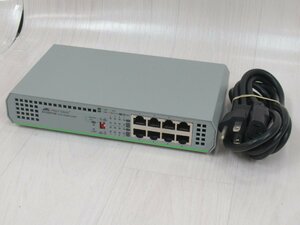 Ω ZZH 13732# 保証有 Allied Telesis【 AT-GS910/8 】CentreCOM/アライドテレシス 8Port Gigabit Switch 領収書発行可能