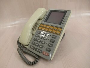 Ω ZZX1 13407※ 保証有 Panasonic パナソニック DSⅡ/DXⅡ 12ボタン大型表示電話機 VB-D411L 画面確認済 動作OK
