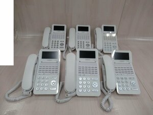 Ω保証有 ZK2 6052) ET-24Si-SDW 6台 [内訳：21年製 5台 - 20年製 1台] 日立 HITACHI S-integral 24ボタン電話機 領収書発行可能