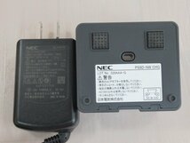 ΩYI 445 o 保証有 15年製 NEC Carrity-NW PS8D-NW コードレス電話機 取説・電池付 初期化済_画像8