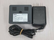 ΩYI 493 o 保証有 15年製 NEC Carrity-NW PS8D-NW コードレス電話機 取説・電池付 初期化済_画像9