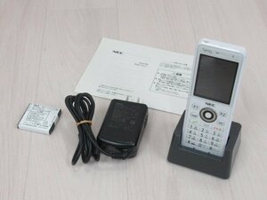 ΩYI 501 o 保証有 20年製 NEC Carrity-NW PS8D-NW コードレス電話機 取説・電池付 初期化済