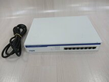 Ω PZ2 13541※保証有 LAN-GSW08ES8M3A Logitec ロジテック Giga対応8Port PoE給電ハブ_画像1