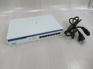 Ω PZ2 13542※保証有 LAN-GSW08ES8M3A Logitec ロジテック Giga対応8Port PoE給電ハブ