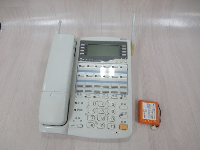 NTT MBS-12LCCLTEL-(2)+新品電池パック付☆複数台入札OK