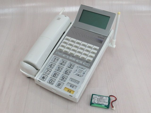 △ΩZV3 547 o 保証有 13年製 日立 HITACHI 24ボタンカールコードレス