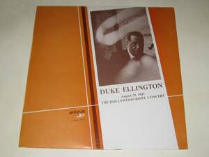 ★DUKE　ELLINGTON／THE　HOLLYWOOD　BOWL　CONCERT　デュ―ク・エリントン　稀少盤　■入手困難■