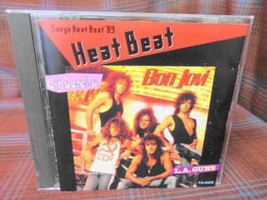 A#3052◆CD◆ SANYO HEAT BEAT '89 ボン・ジョヴィ シンデレラ L.A.GUNS