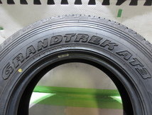 中古タイヤ　215/80R16　ダンロップ　GRANDTREK AT3　9分山　2019年式　4本セット_画像7