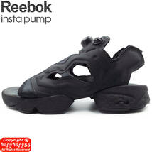 完売品■リーボック インスタポンプフューリー サンダル ブラック◆Reebok INSTAPUMP FURY SANDAL スニーカー アディダス adidas 厚底 黒_画像6