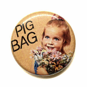 25mm 缶バッジ Pigbag ピッグバッグ Papa’s Got a Brand New Pigbag Pop Group No wave Post Punk Funk