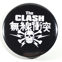 デカ缶バッジ 5.8cm CLASH クラッシュ 無線衝突 Joe Strummer ジョーストラマー Punk パンク Power Pop パワーポップ_画像1