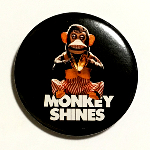 でか缶バッジ 58mm MONKEY SHINES モンキーシャイン ジョージ・A・ロメロ ZOMBIE ゾンビ