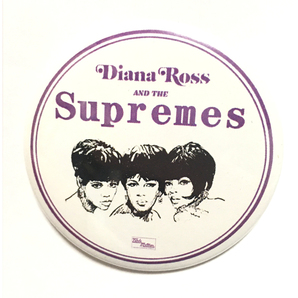 58mm デカ缶バッジ Diana Ross And The Supremes ダイアナロス &ザ・スプリームス Mortown モータウンの画像1