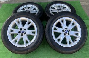 VOLVO 18インチホイール& 235/60R18 BRIDGESTONE ALENZA ラジアルタイヤ4本セット★ボルボ XC90等