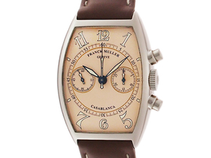  Franck Muller Casablanca chronograph 5850C CC K18WG finish settled 