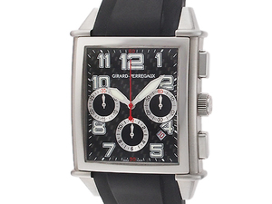 Girard Pelgo Vintage 1945 XXL Chronograph 25840-11-612-FK6A 999 Limited Box and Granty Card