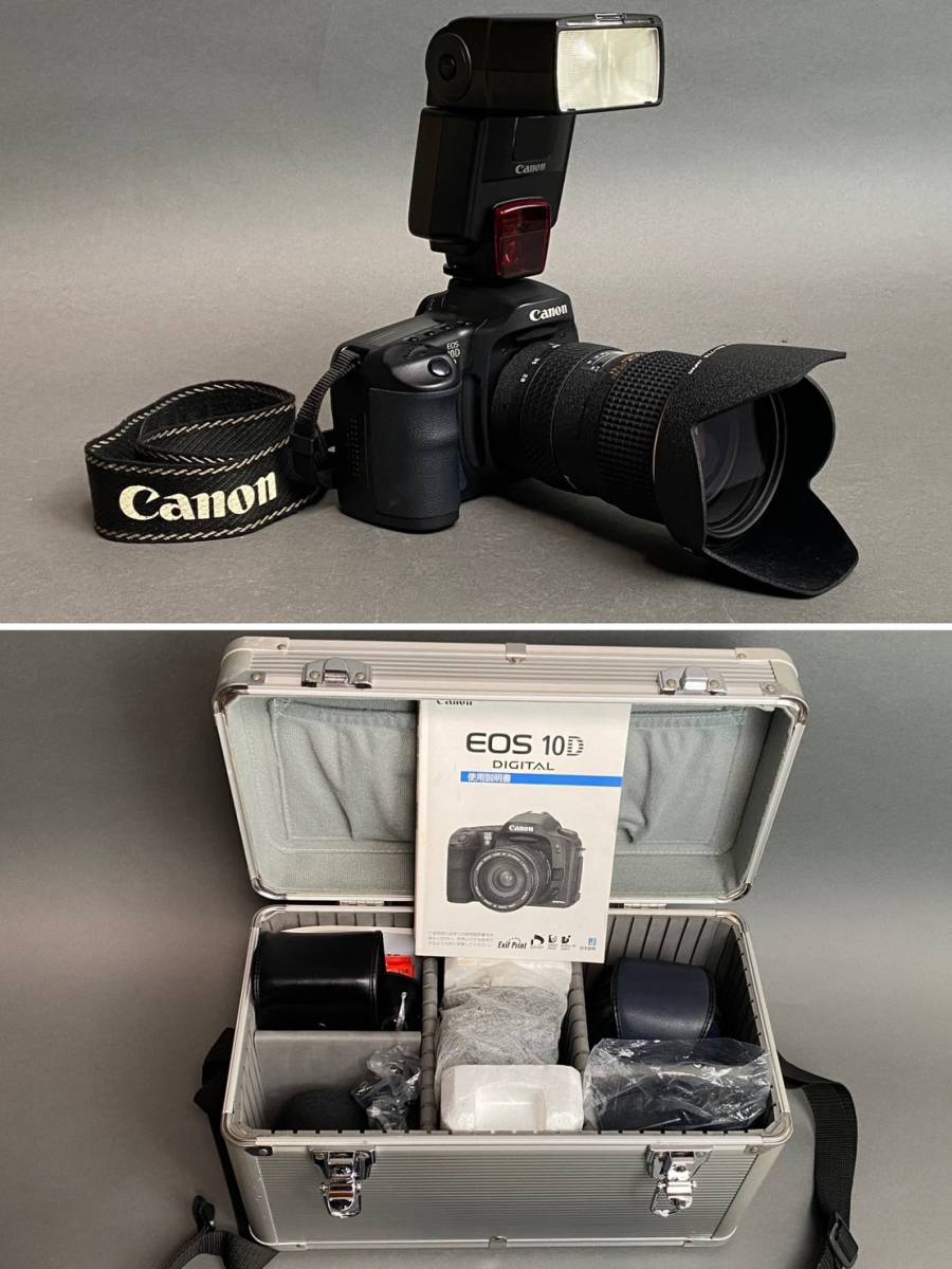 SN23【1円スタート】付属多数 Canon キャノン EOS10D 一眼レフ カメラ