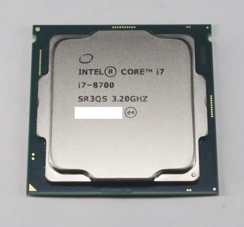 ヤフオク! -「core i7 8700」(インテル) (CPU)の落札相場・落札価格