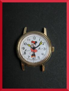 セイコー SEIKO アルバ ALBA クォーツ 3針 ミニーマウス Y481-0110 女性用 レディース 腕時計 V355