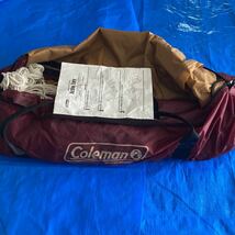 コールマン Coleman アクティブタープテントモデル170Ｔ1450Ｊ寝袋2個おまけで付けます_画像1