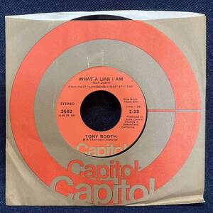 ◆輸入盤EP/TONY BOOTH/WHAT A LIAR I AM/LOVING YOU◆